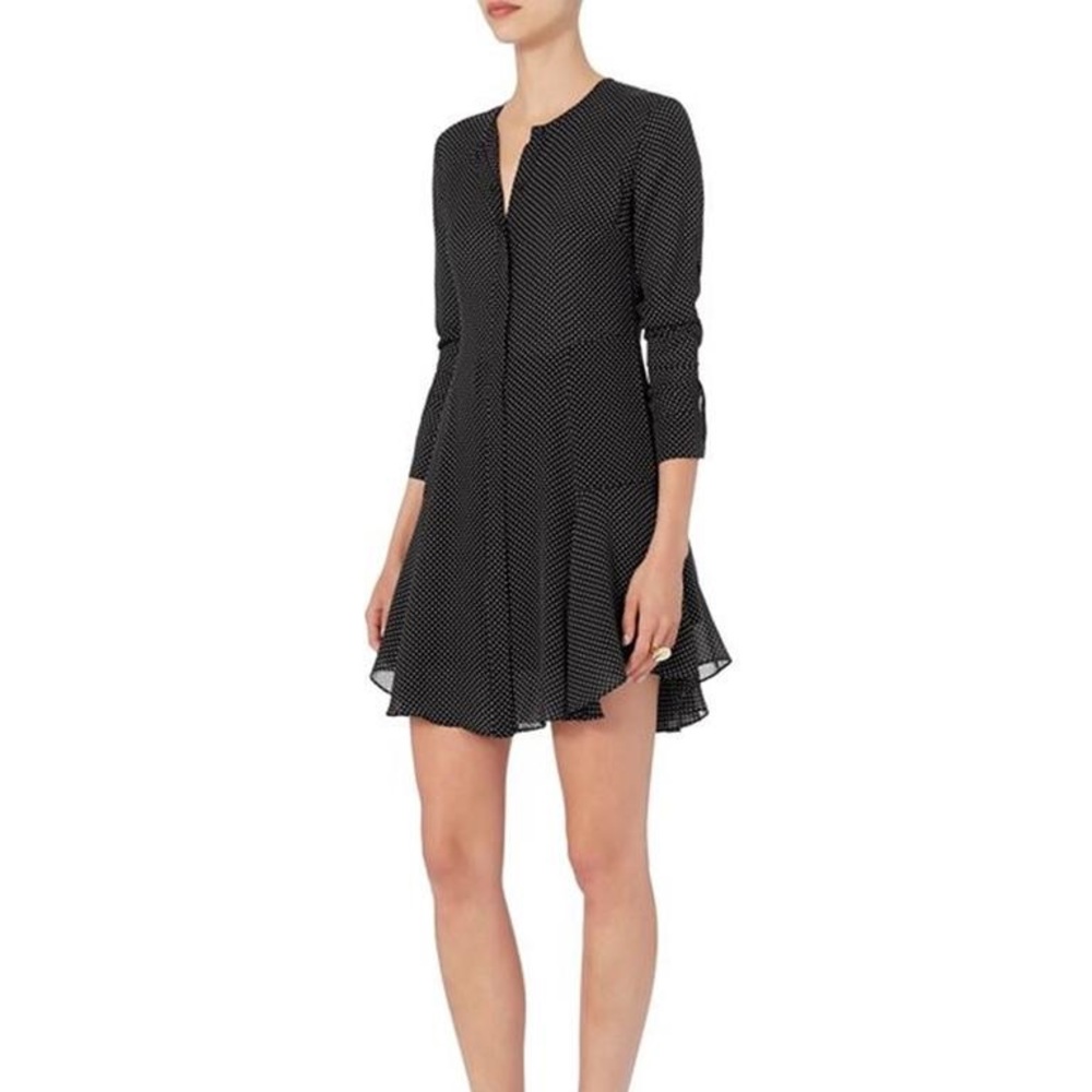 ALC Polka Dot Silk Dress NWT